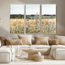 Wildflower Field Wall Art Canvas | Nature-Inspired Landscape by MyGreatCanvas | Canvas Wall Art Prints | Photo Prints & Wall Decor