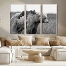 Bear and Cub Wall Art Canvas | 399 Bear Cub