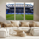 Chelsea FC Soccer Team Print - Stamford Bridge Stadium Wall