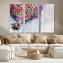 Don't Look Up Movie Canvas Wall Art - Vibrant Floating House