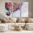 Don't Look Up Movie Canvas Wall Art - Vibrant Floating House
