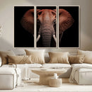 Wild Elephant Wall Art Canvas Print, Africa Savannah Wild by MyGreatCanvas | Canvas Wall Art Prints | Photo Prints & Wall Decor