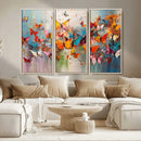 Abstract Butterfly Wall Art Canvas Print