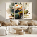 Lotus Flower Watercolor Canvas Print – A Symbol of Serenity by MyGreatCanvas | Canvas Wall Art Prints | Photo Prints & Wall Decor