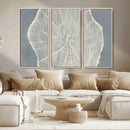 Abstract Tree Ring Wall Art Canvas Print – Nature-Inspired,