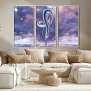 Spirited Away Haku and Chihiro Poster - Anime Lover - Hayao