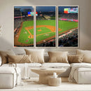 Angel Stadium Aerial Canvas Print – Los Angeles Angels