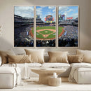 New York Mets Baseball Team Print - Citi Field Stadium Wall
