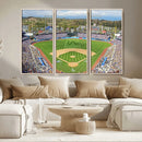Citi Field Wall Art Print | 3-Panel New York Mets Baseball
