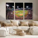 Fenway Park Wall Art Canvas Print | Large Baseball Stadium by MyGreatCanvas | Canvas Wall Art Prints | Photo Prints & Wall Decor
