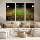 Stadium in Michigan Wall Art Canvas Print, Framed American
