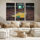 TD Garden Basketball Canvas Wall Art - Boston Celtics Live by MyGreatCanvas | Canvas Wall Art Prints | Photo Prints & Wall Decor