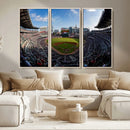 Truist Park Stadium Canvas Wall Art - Atlanta Braves Game