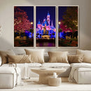 Castle Large Wall Art Disney Magic Kingdom Kids Room Decor -