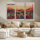 Framed Yayoi Kusama 1986 Wall Art Print – Japanese Wall Art