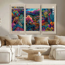 Framed Japanese 1986 Wall Art Print, Yayoi Kusama 1986 Wall