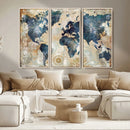 World Map Canvas Print – Framed Wall Art for Couples, by MyGreatCanvas | Canvas Wall Art Prints | Photo Prints & Wall Decor