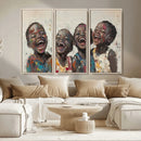 Shai Yossef Print - Joyful Childhood Canvas Wall Art -