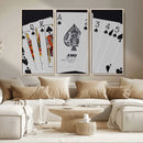 Poker Wall Art - Playing Cards Canvas Wall Art Print - Ace by MyGreatCanvas | Canvas Wall Art Prints | Photo Prints & Wall Decor