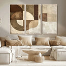 Wabi Sabi Geometric Wall Art | Abstract Modern Minimalist