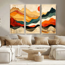 Abstract Mountain Wall Art – Framed Colorful Landscape by MyGreatCanvas | Canvas Wall Art Prints | Photo Prints & Wall Decor