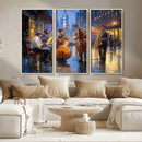 Colorful Jazz Wall Art - African American Music Canvas Print