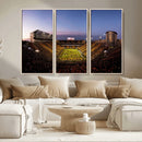 Iowa Hawkeyes Kinnick Stadium Wall Art Canvas Print, Framed