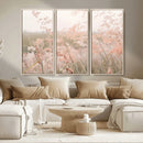 Pastel Grasses Wall Art Canvas Print – Framed Soft Meadow