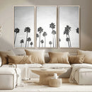 Minimalist Palms Wall Art Canvas Print – Framed Minimalist by MyGreatCanvas | Canvas Wall Art Prints | Photo Prints & Wall Decor