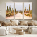 Desert Cactus Wall Art – Framed Southwestern Canvas Artwork, by MyGreatCanvas | Canvas Wall Art Prints | Photo Prints & Wall Decor