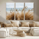 Beach Grass Wall Art – Framed Coastal Dunes Canvas Artwork, by MyGreatCanvas | Canvas Wall Art Prints | Photo Prints & Wall Decor