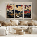 Modern Japanese Wall Art Canvas Print – Framed Abstract by MyGreatCanvas | Canvas Wall Art Prints | Photo Prints & Wall Decor