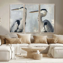 Bird Canvas Decor Wall Art Canvas Print – Framed Coastal