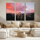 Half Dome Wall Art Canvas Print – Framed Yosemite National