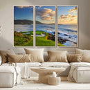 Pebble Beach Golf Links Wall Art Canvas Print – Iconic by MyGreatCanvas | Canvas Wall Art Prints | Photo Prints & Wall Decor