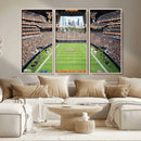 Chicago Bears Soldiers Field Wall Art Canvas Print – Framed