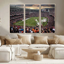 Chicago Bears Soldiers Field Wall Art Canvas Print – Framed by MyGreatCanvas | Canvas Wall Art Prints | Photo Prints & Wall Decor