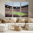 Chicago Bears Soldiers Field Wall Art Canvas Print – Framed