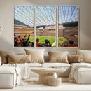 Cleveland Browns Stadium Wall Art Canvas Print – Framed NFL