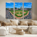 Wrigley Field Baseball Stadium Canvas Wall Art – Packed by MyGreatCanvas | Canvas Wall Art Prints | Photo Prints & Wall Decor