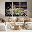 Epic Night Football Stadium Wall Art Canvas Print, Fireworks by MyGreatCanvas | Canvas Wall Art Prints | Photo Prints & Wall Decor