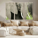Wild Elephant Wall Art Canvas Print by MyGreatCanvas | Canvas Wall Art Prints | Photo Prints & Wall Decor