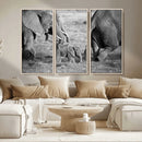 Wild Elephant Wall Art Canvas Print by MyGreatCanvas | Canvas Wall Art Prints | Photo Prints & Wall Decor