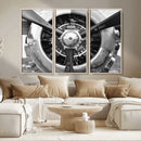 Vintage Airplane Wall Art Canvas Print by MyGreatCanvas | Canvas Wall Art Prints | Photo Prints & Wall Decor