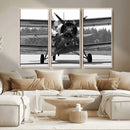 Wall Art Old War Plane Canvas Print by MyGreatCanvas | Canvas Wall Art Prints | Photo Prints & Wall Decor
