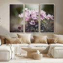 Pink Wild Flower Canvas Print by MyGreatCanvas | Canvas Wall Art Prints | Photo Prints & Wall Decor