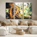 Hinduism Statue Wall Art Canvas Print