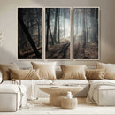 Dark Family and Tree Wall Art Canvas Print by MyGreatCanvas | Canvas Wall Art Prints | Photo Prints & Wall Decor