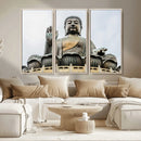 Buddha Statue Wall Art Canvas Print