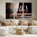 Scots Whiskey Wall Art Canvas Print
